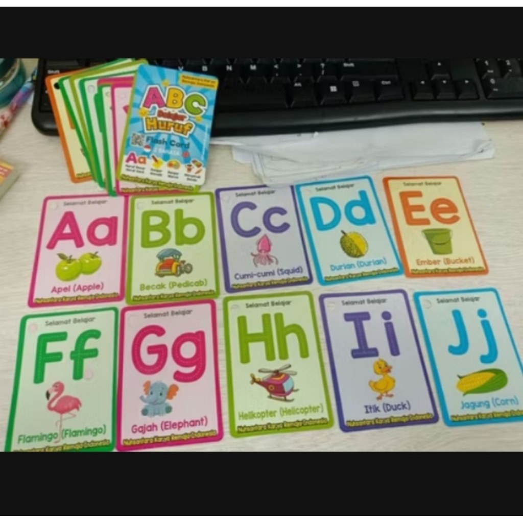 Flash Card Alfabet