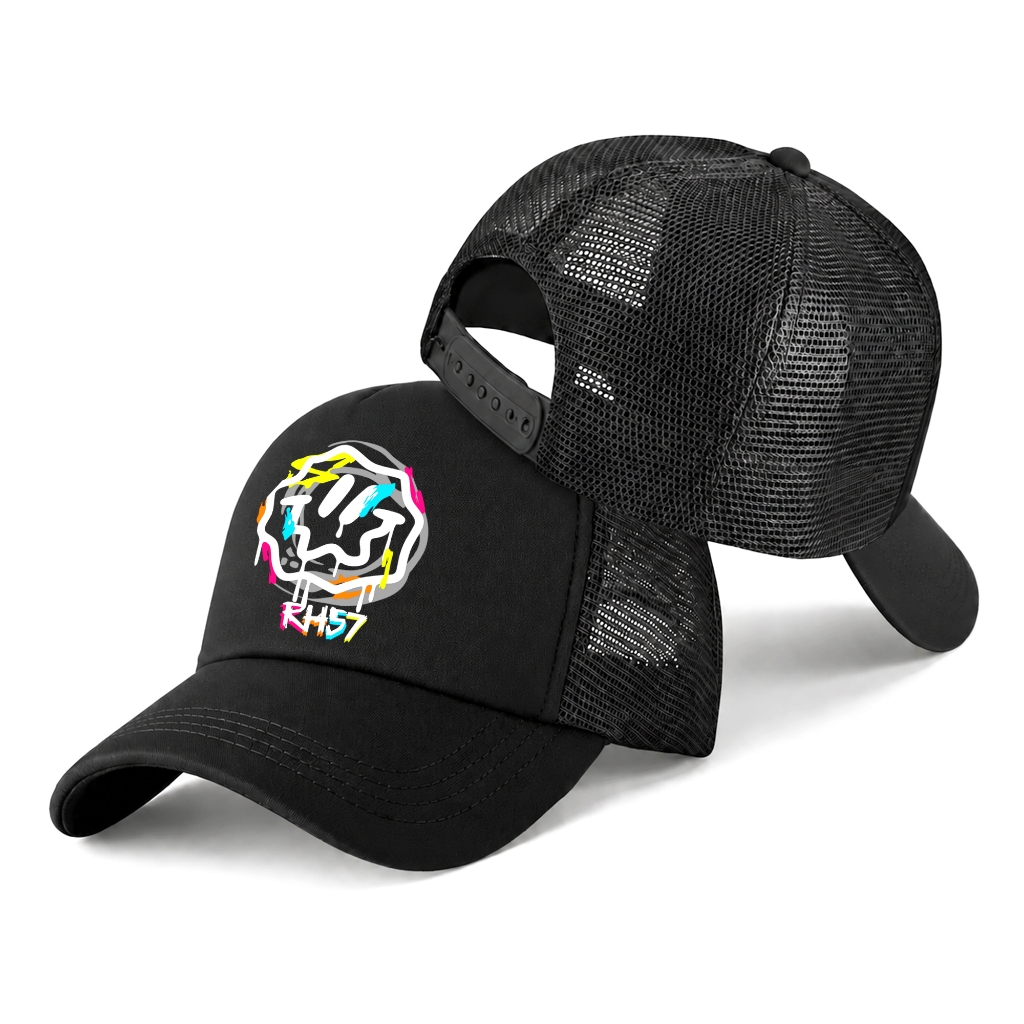 Topi Jaring Rh57 Premium Dewasa Topi Trucker Racing Rh57 Terbaru