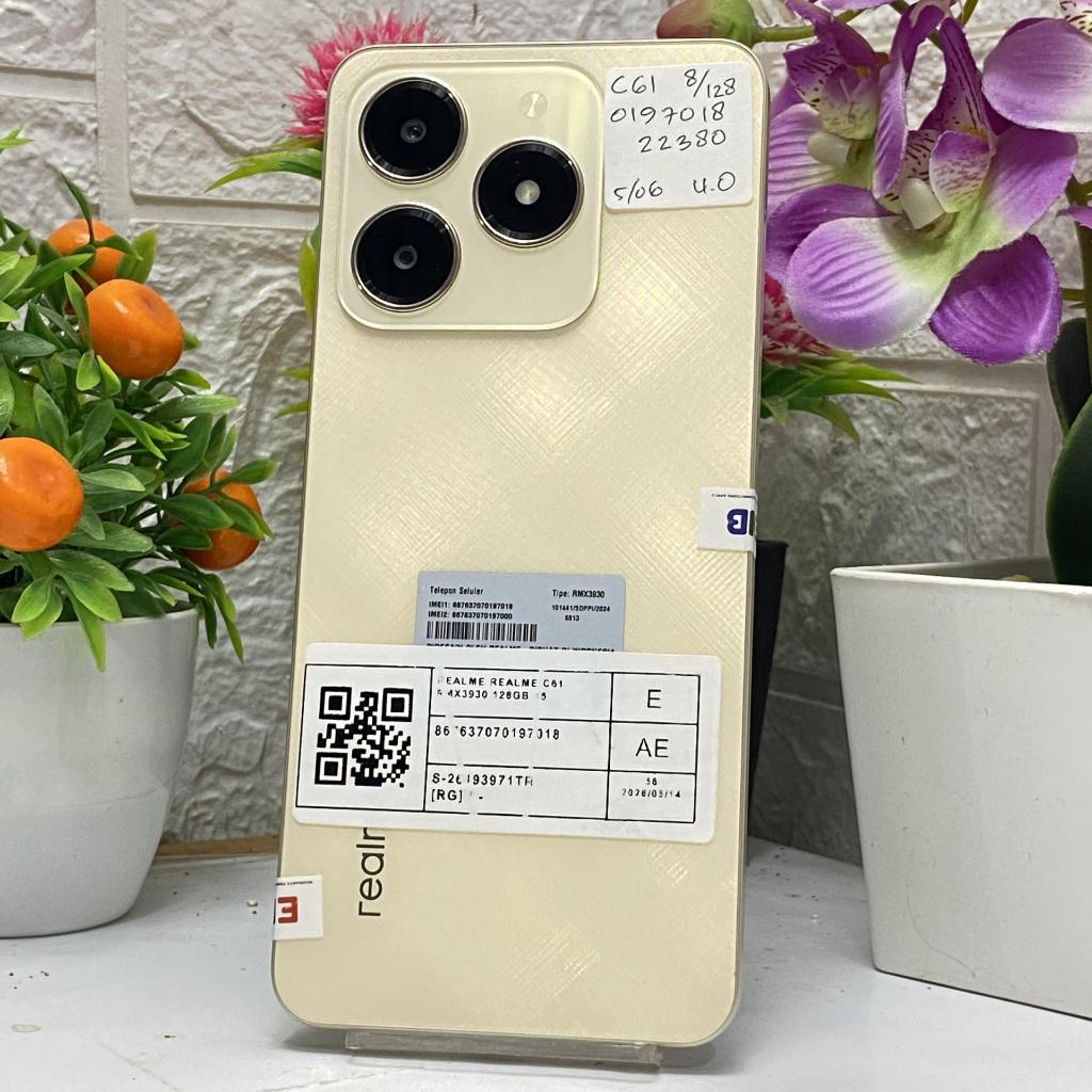 Realme C61 8/128GB Bekas Second Original