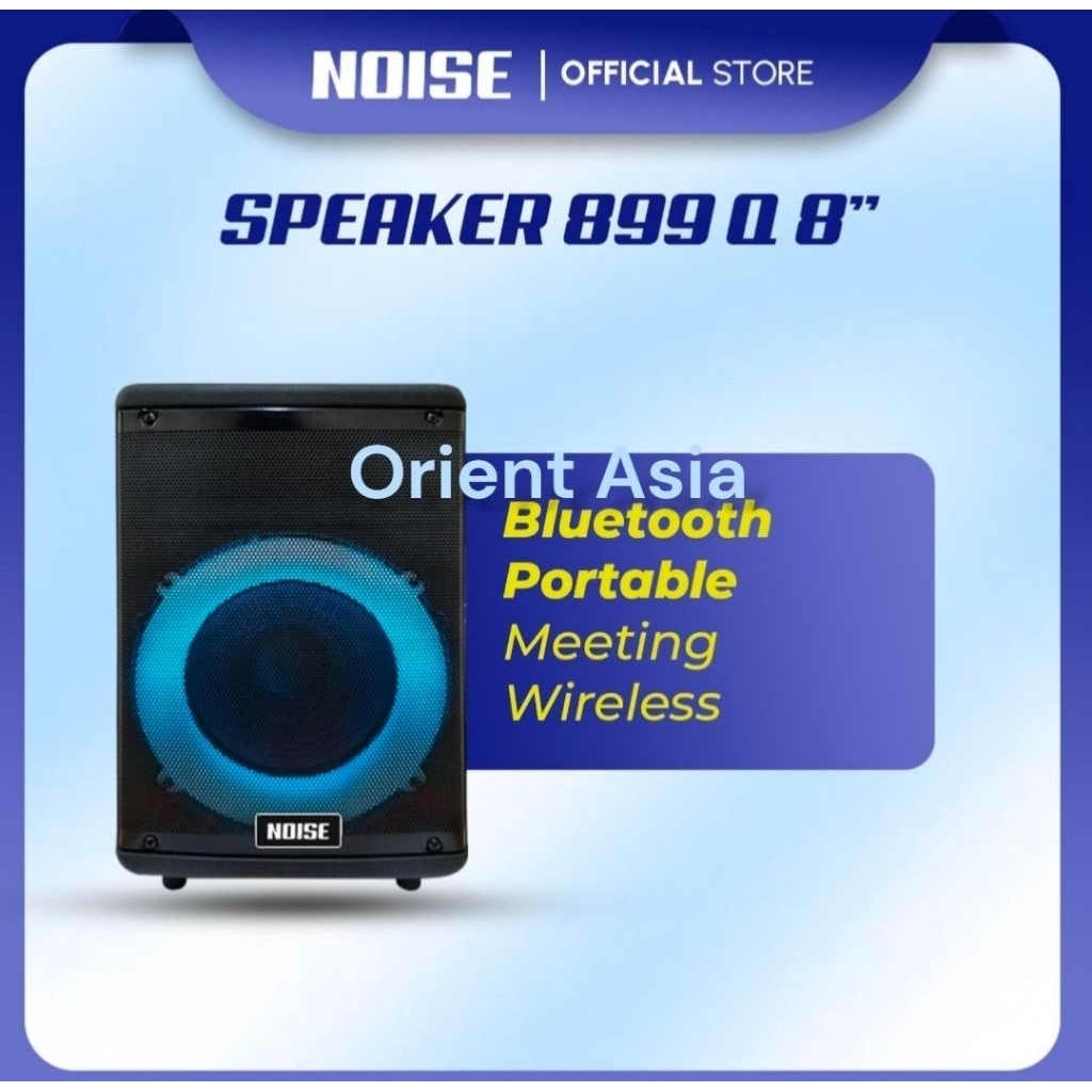 Speaker Portable Noise 899 Q 8 Inch