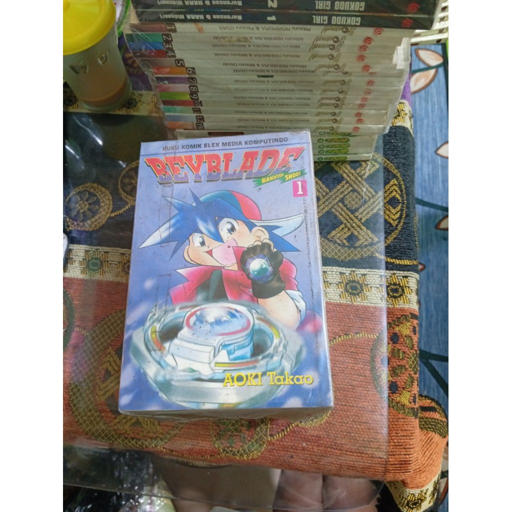 komik beyblade bakuten shoot no 1-13