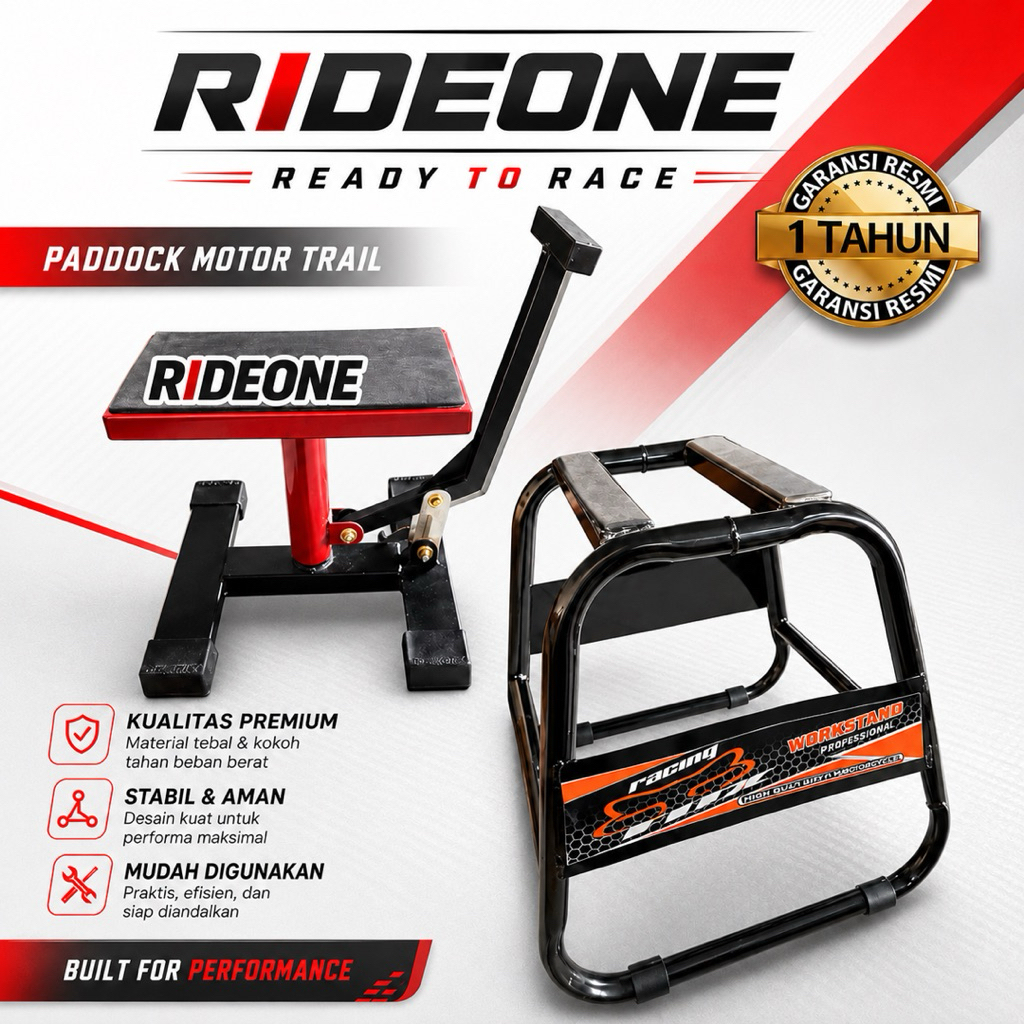 Workstand jackstand jack stand paddock pedok motor trail crf klx dtracker  wr supermoto motocross