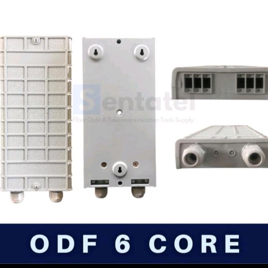 ODF 6 Core Kosongn Roset FO 6 Core Kosongan OTB Wall 6 Core Kosongan