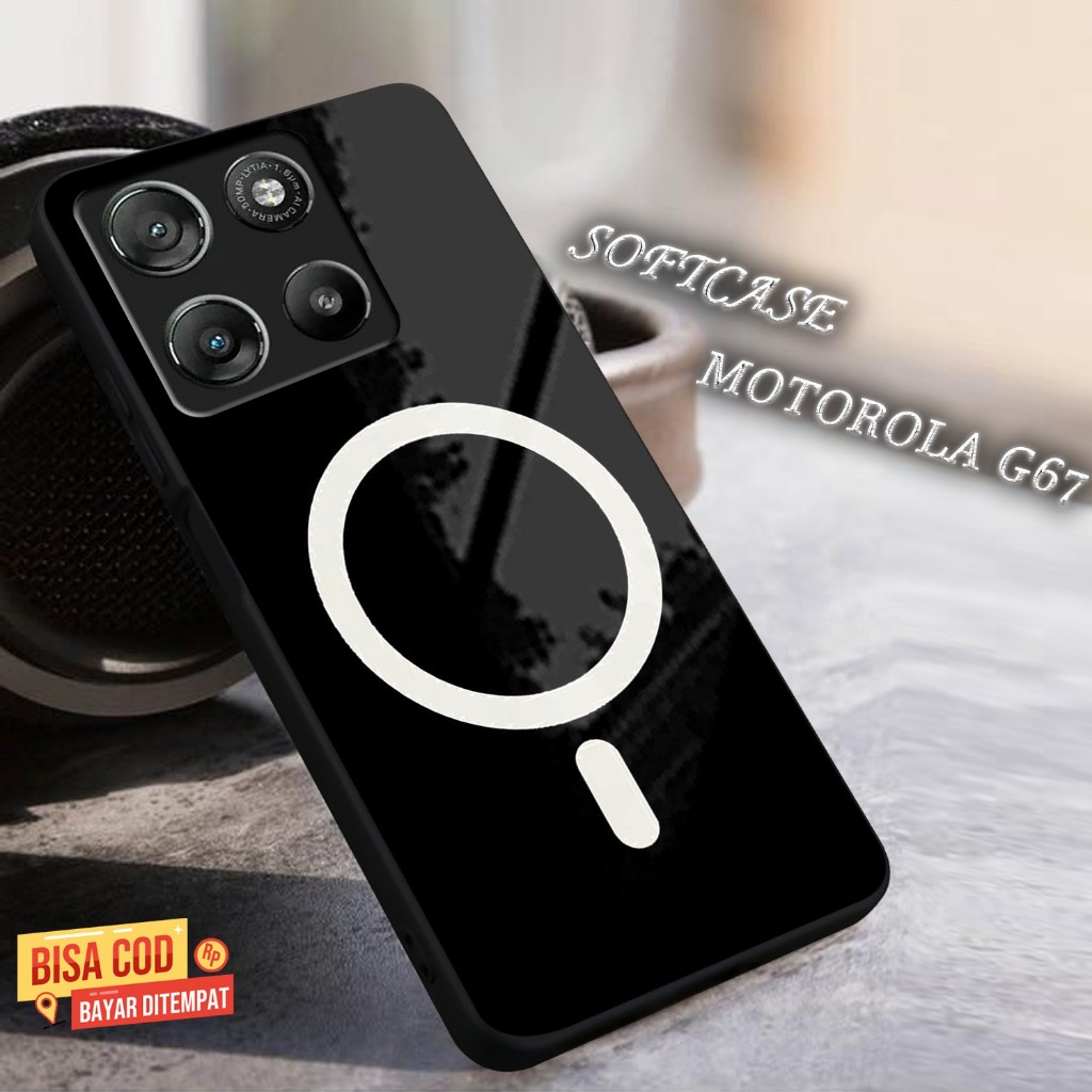 [CC205] Softcase Kilau MOTOROLA G67 5G | MOTOROLA G67 5G | Case Hp Motif MAGSEFE Casing MOTOROLA G67