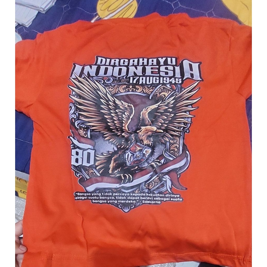 baju 17 agustus warna merah