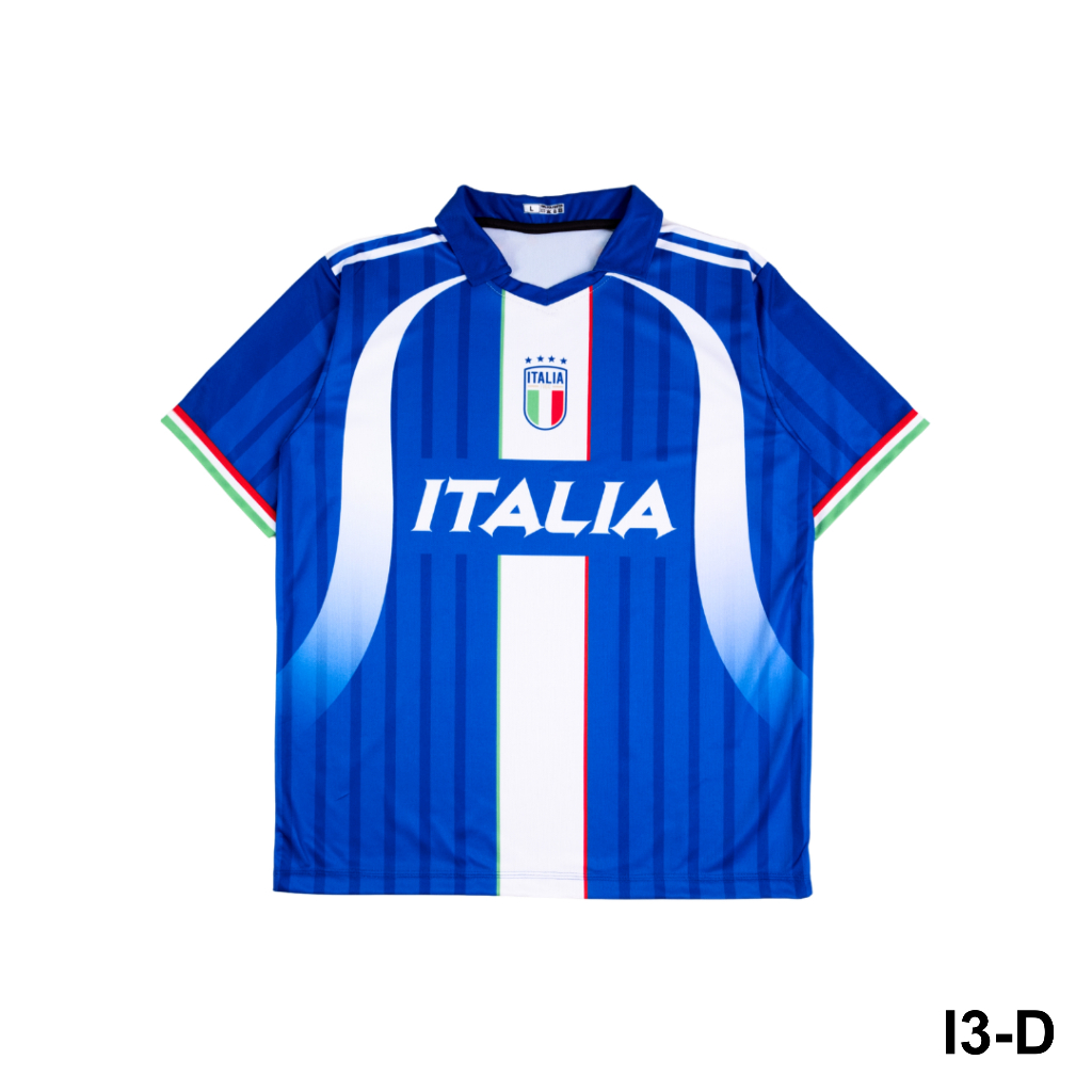 APPEX - KAOS JERSEY BOLA TIMNAS ITALIA FULL PRINTING - I3