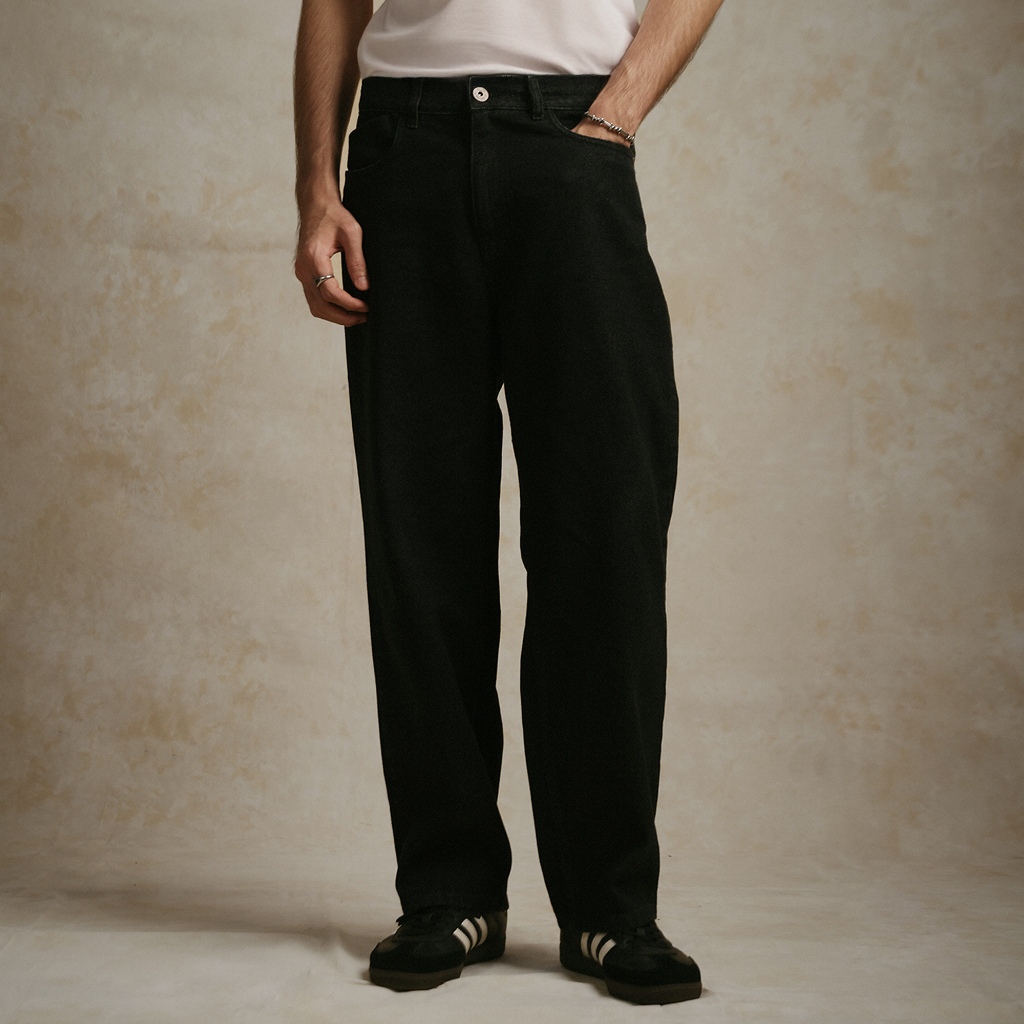 Osella Classic Raw Baggy Jeans 208O662243 | Celana Denim Pria