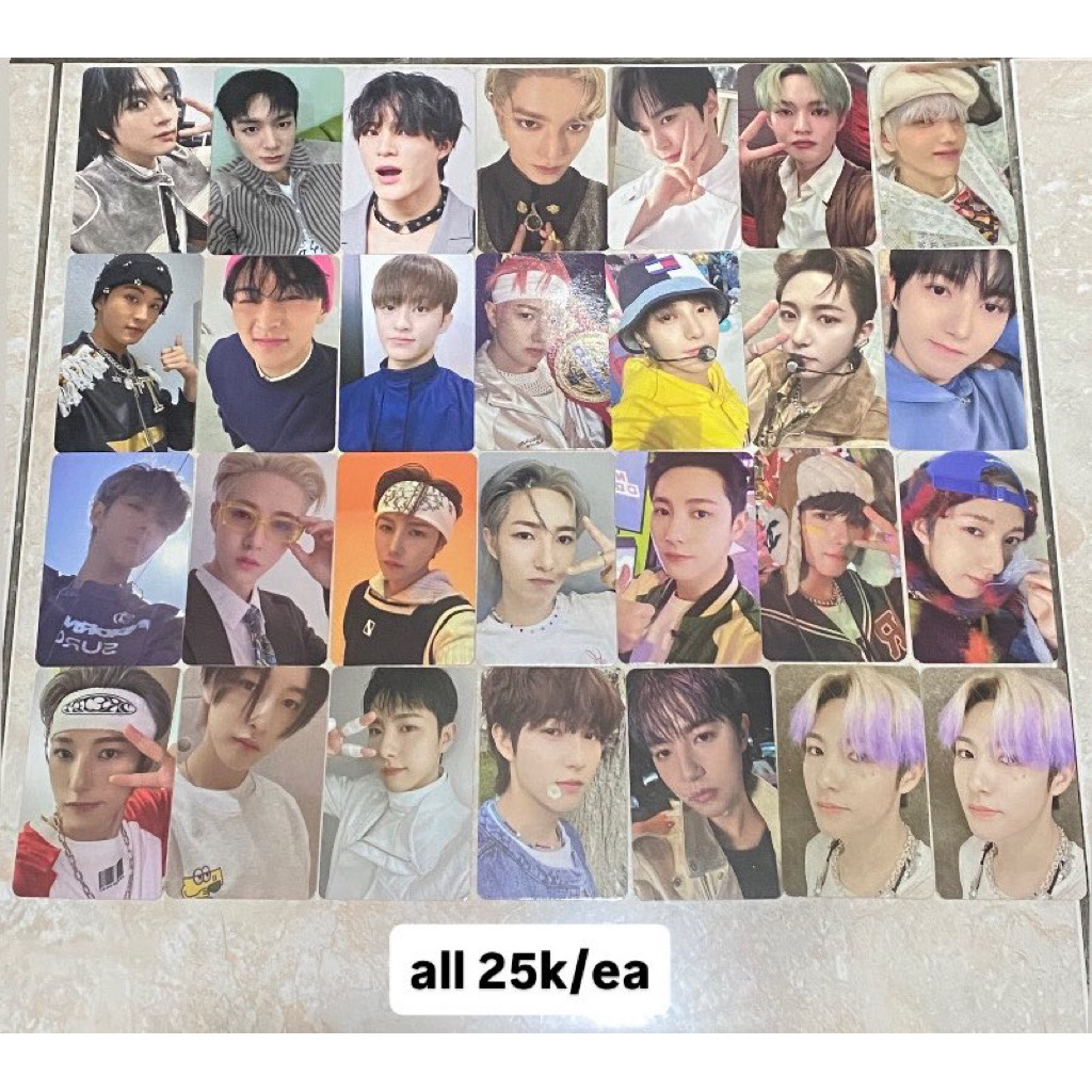 PHOTOCARD PC NCT DREAM 127 WISH WAYV MURAH CLEARANCE SELL HAECHAN JENO CHENLE RENJUN JISUNG JAEMIN M