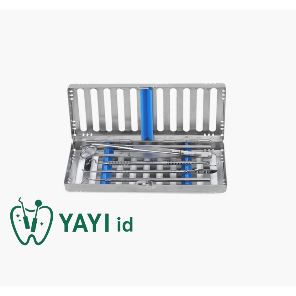 Dental Instrumen Autoclave Sterilization Cassette Rack Box Tray
