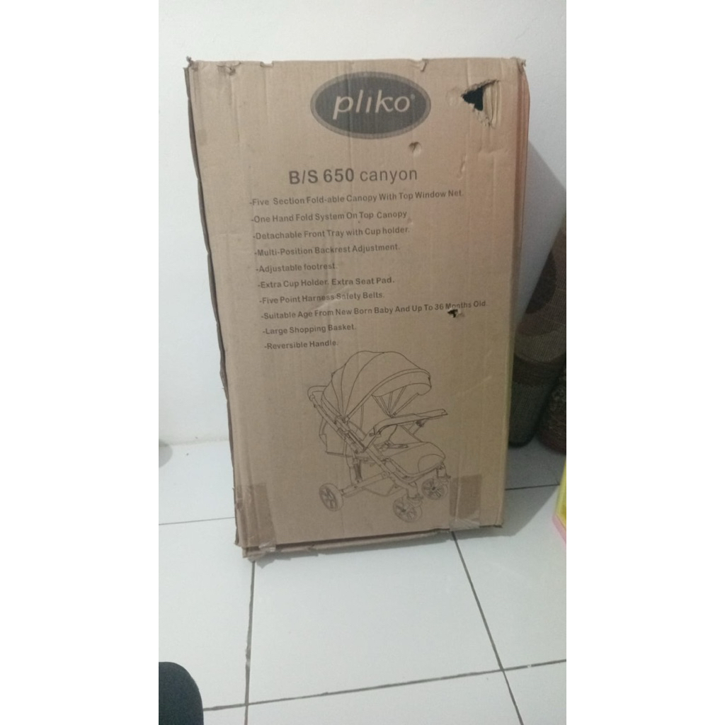 Ex Kado Stroller Pliko Canyon