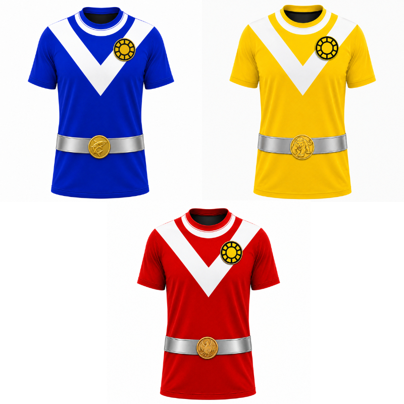 Kaos Power Rangers Sun Vulcan Kaos Anak Dewasa Taiyou Sentai Sun Vulcan Super Sentai Kaos Power Rang