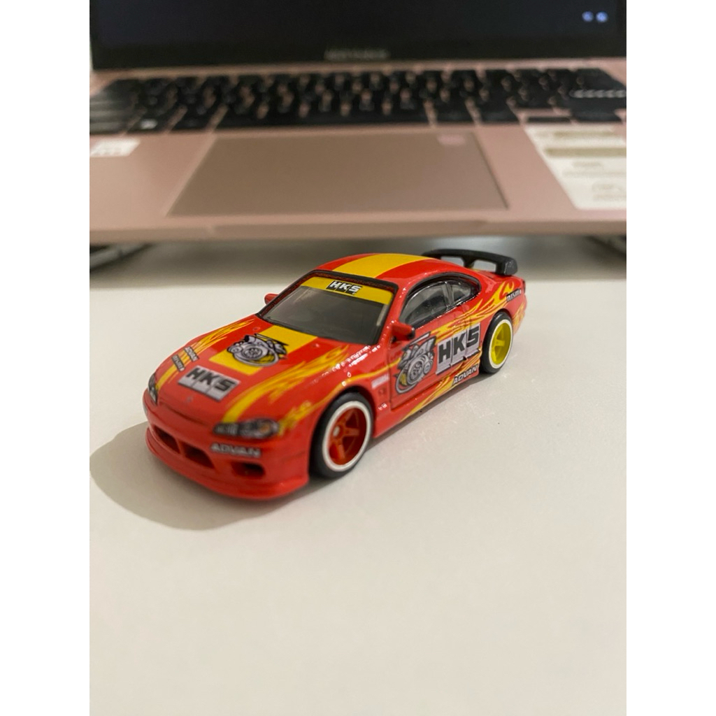 Hotwheels Premium HKS silvia S15 transport
