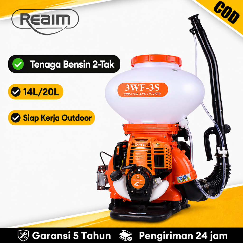 Mesin semprot pertanian alat semprot pertanian Knapsack Sprayer 14L/20L Mesin Semprot Bensin Pertani