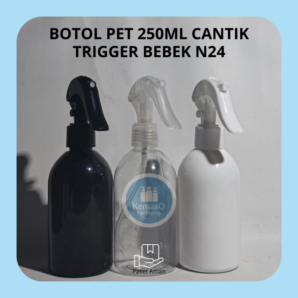 BOTOL 250ML CANTIK TRIGGER BEBEK