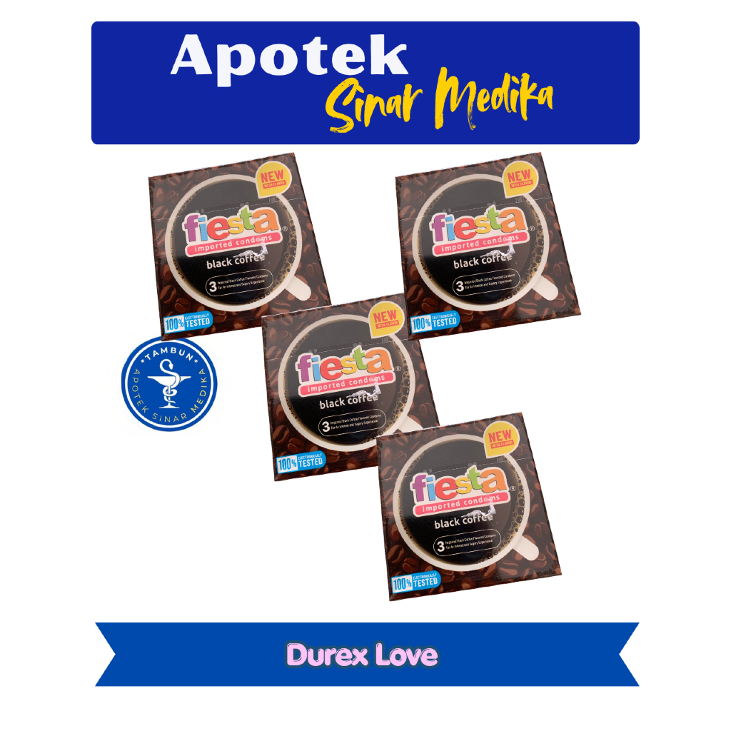 Kondom Fiesta Black Coffee Aroma Kopi Hitam, Sensasi Eksotis