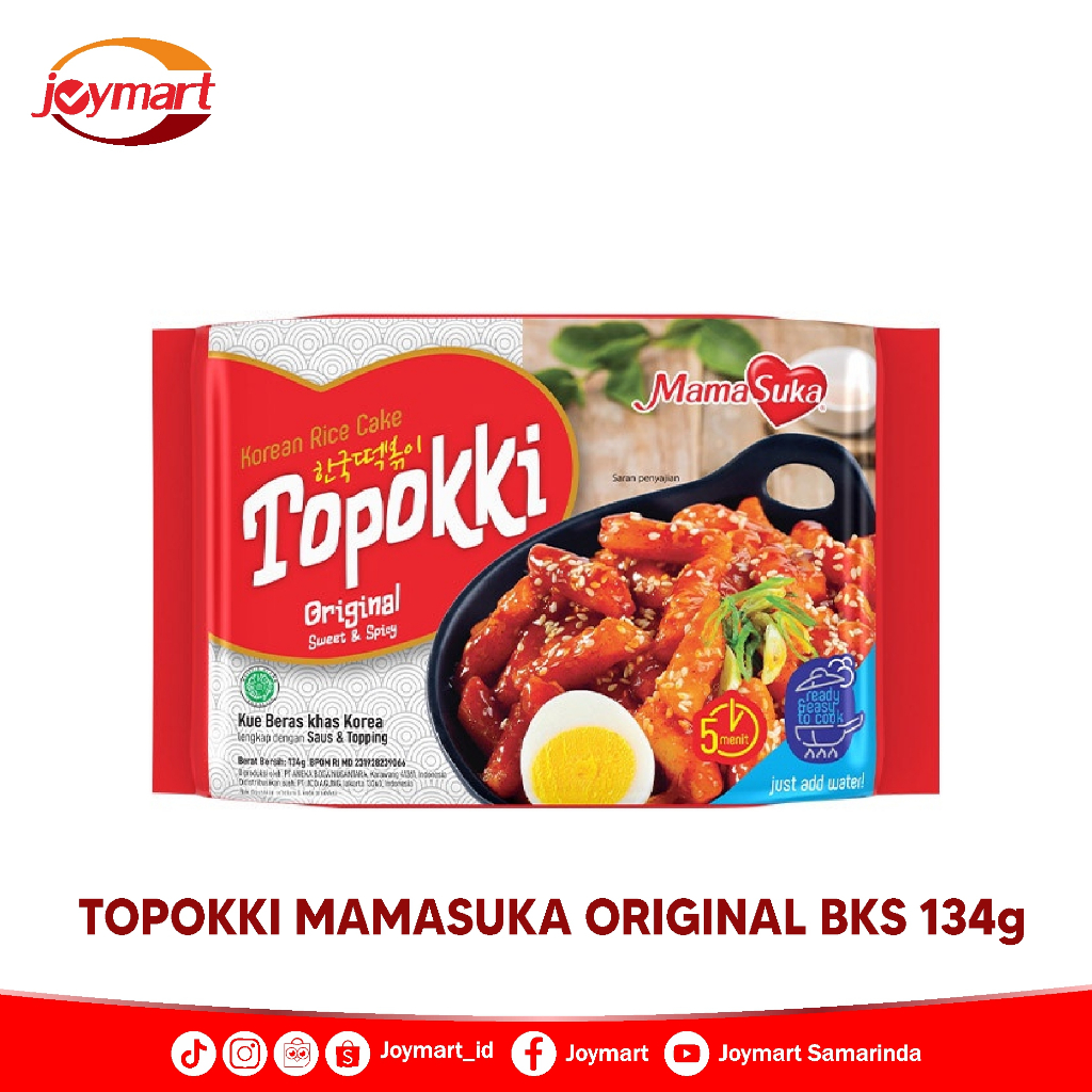 Tteobokki / Toppoki Mamasuka Bks 134g