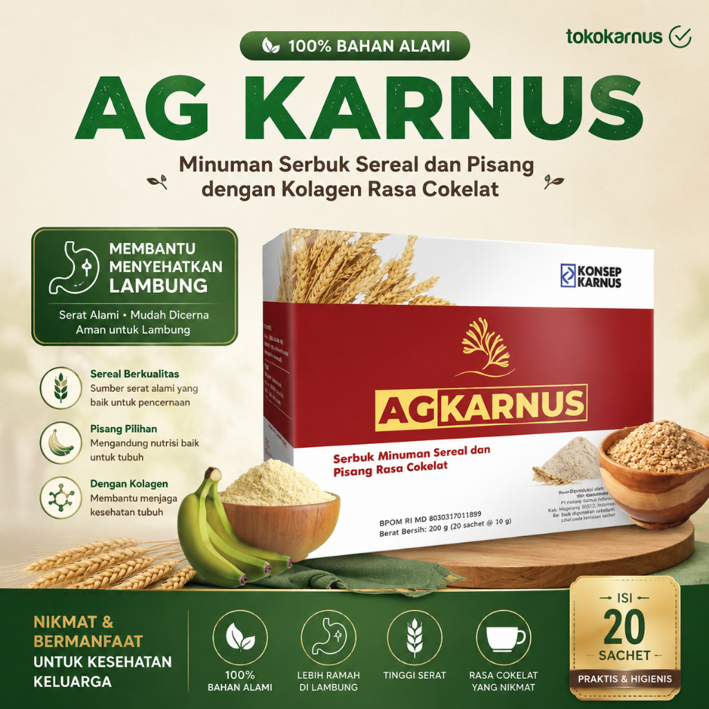 AG KARNUS Bantu lambung sehat
