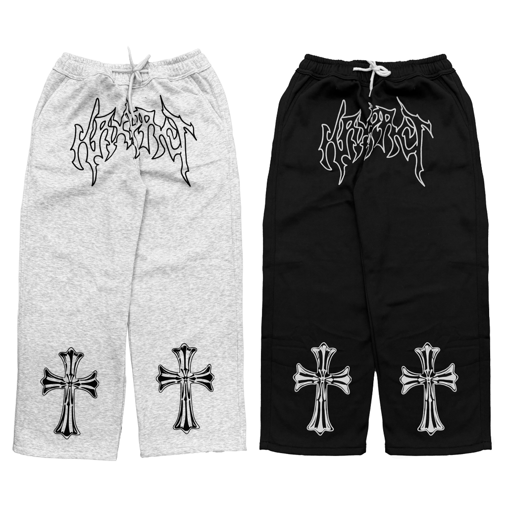HRX Baggy Sweatpants Big Print | Celana Baggy | Sweatpants