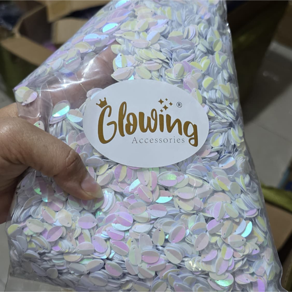 Ramboci payet sequin jepang bentuk TETES kualitas cantik per 10 gram / new series