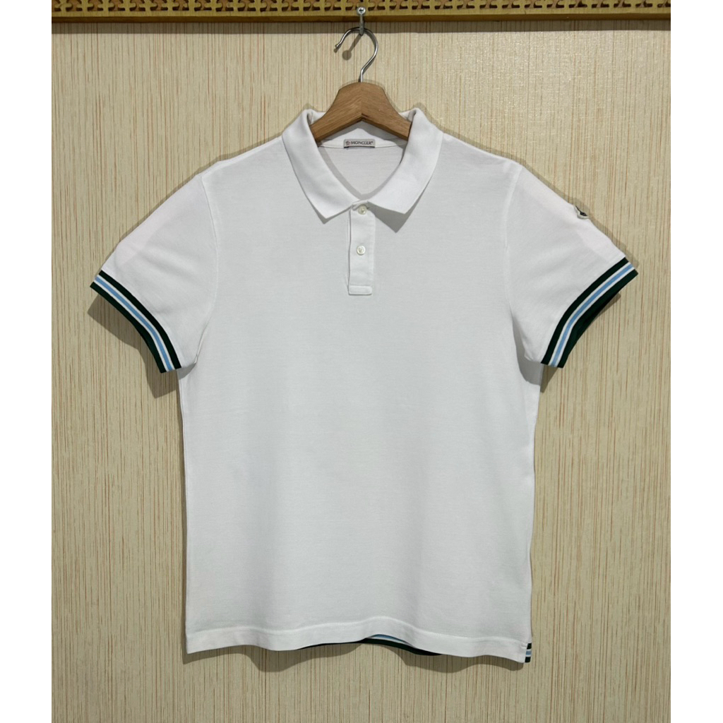 ‘M0NCLER’ Maglia Manica Corta Polo Shirt