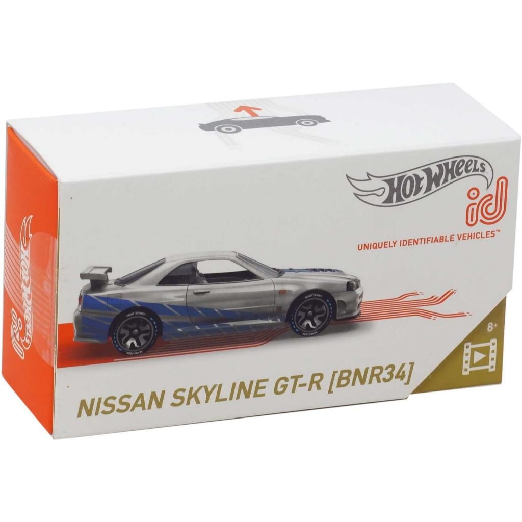 Hot Wheels ID Nissan Skyline GTR R34 Fast Furious Bryan Diecast Mobil Hotwheels ID FF