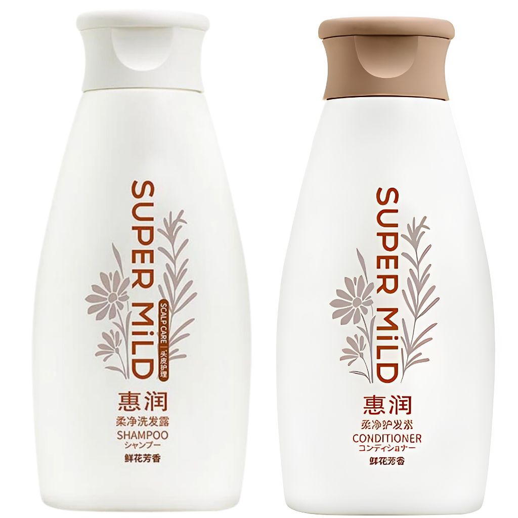 Super Mild Fresh Floral Shampoo & Conditoner