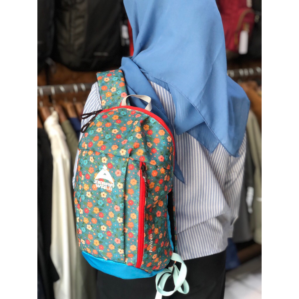 Tas Anak Lucu Active 10 Liter Zebra wall