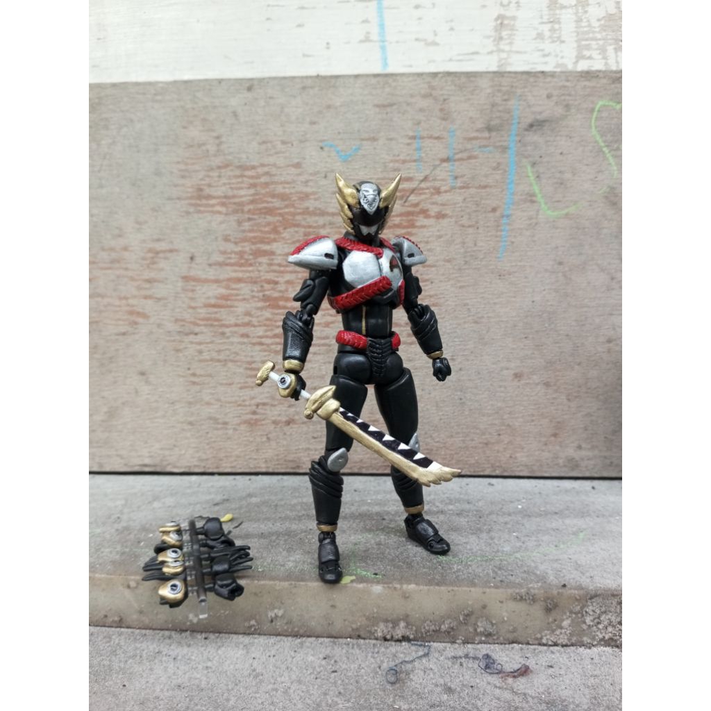 shf azazel Satria Garuda # Bima x torga osiris topeng besi action figure custom Tokusatsu Indonesia 