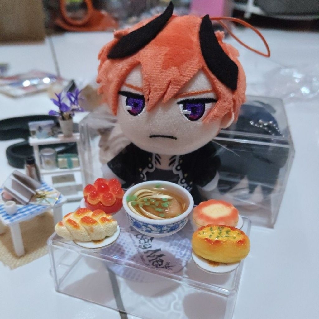 [Official] boneka random obey me beelzebub free makoto souma yakuza fiance plushie doll