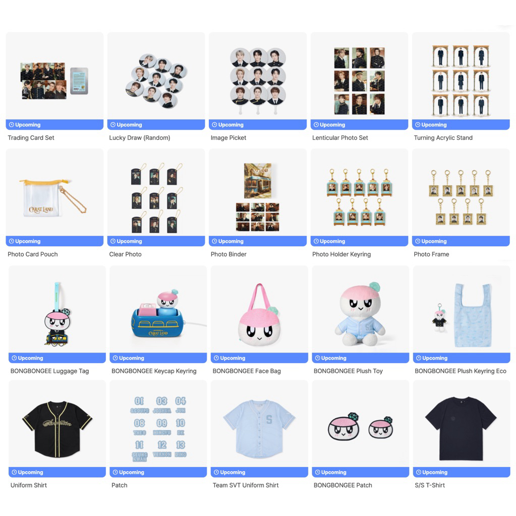 [PO] Seventeen Caratland 2026 - Merch Clothes