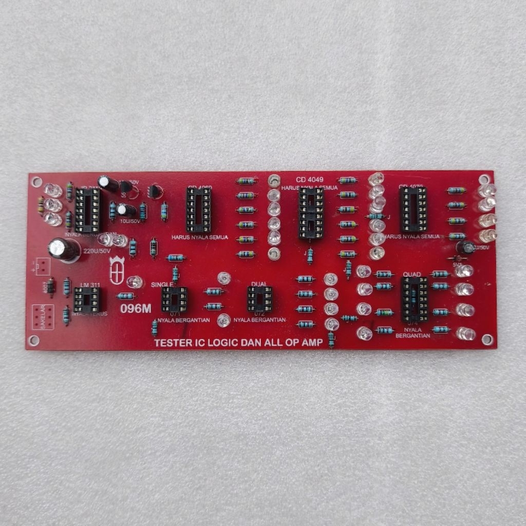 KIT Tester IC Logic All OP Amp Tester IC Amplifier