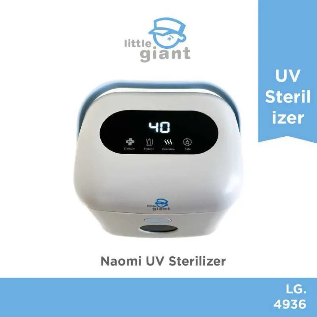 Little Giant Naomi Rechargeable UV Sterilizer & Dryer - Sterilisasi dan Pengeringan Peralatan Bayi