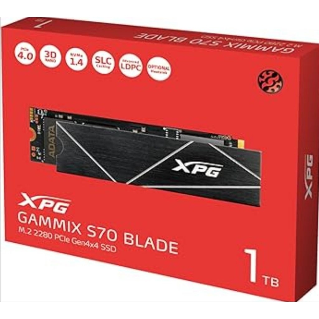 ADATA S70 BLADE 1TB NVME GEN 4X4