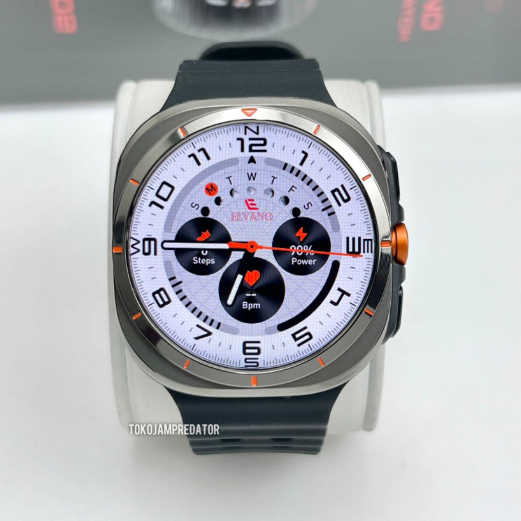 Jam Tangan Smartwatch ELVANO SW02 Original
