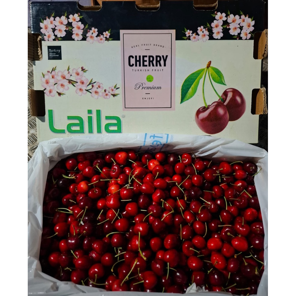 Buah Cherry Red Turkey Super Fresh / cherry Turkey Manis Fresh 1kg