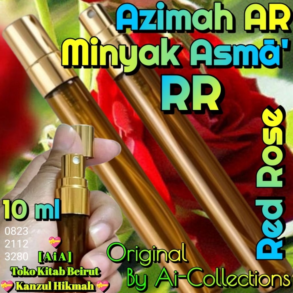 Ai-Kh7Arma11 > Parfum Minyak Wangi Red Rose Mawar Merah Ori Arma Arma11 Arma11r By Ai-Collections > 