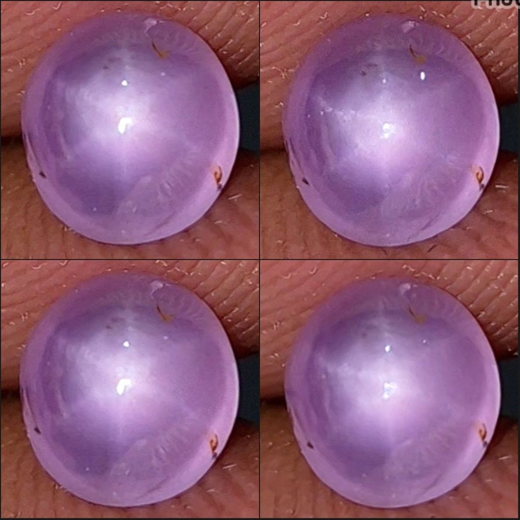 Natural Hot Pink Star Sapphire Srilanka NoHeated 1.35 crt NoTreatment NH NTE Mata Udang Ceylon item 