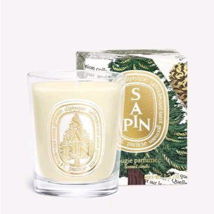 PO Diptyque Scented Candle Sapin Tubereus Feu de Bois Jasmin Figuier Citronnelle 35gr