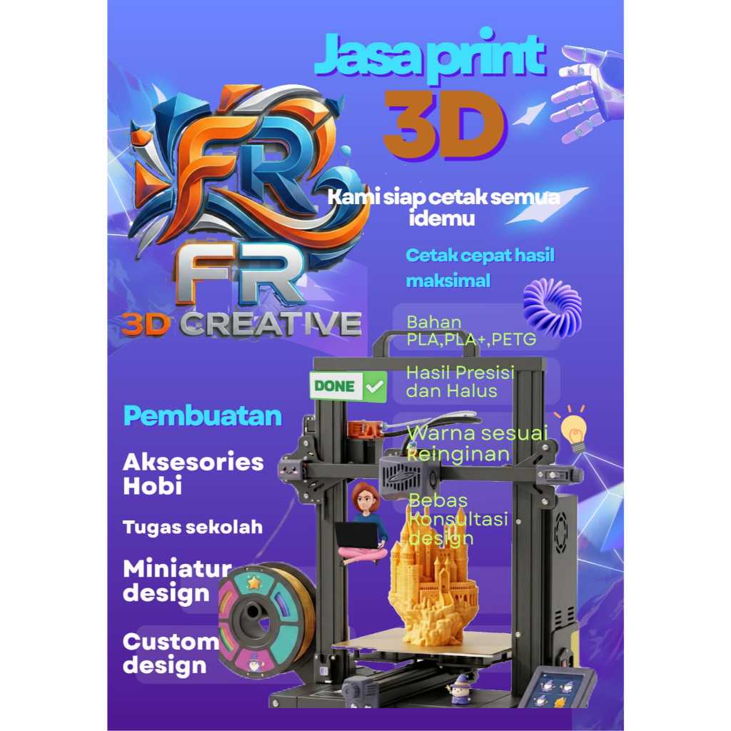 Jasa print 3D