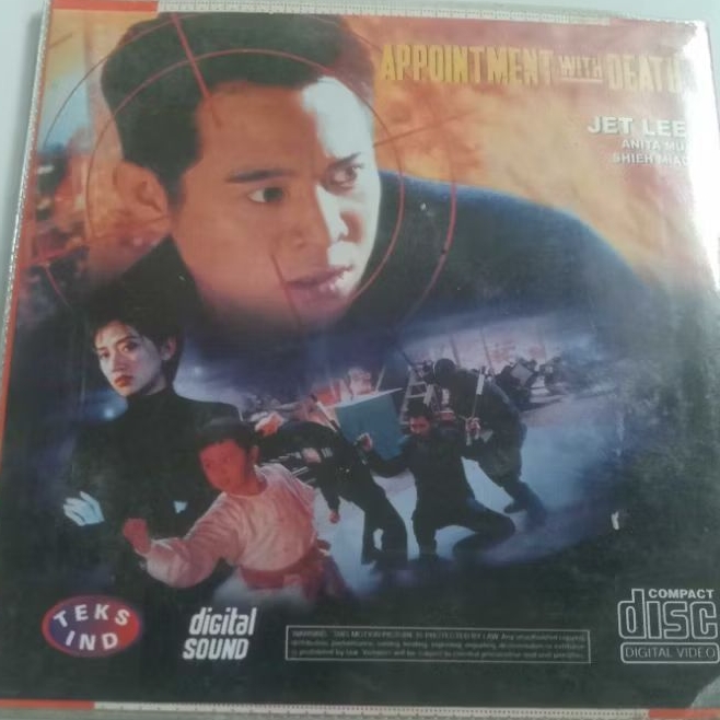 VCD ORIGINAL APPOIMENTH WITH DEATH FEAT JET LI TEKS INDONESIA