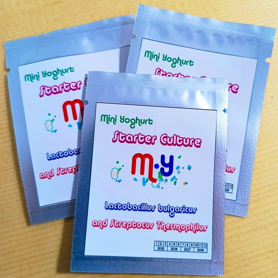 Bibit yoghurt Siap Saji untuk 1 liter yoghurt "Buat Yoghurtmu Dari rumahmu sendiri"