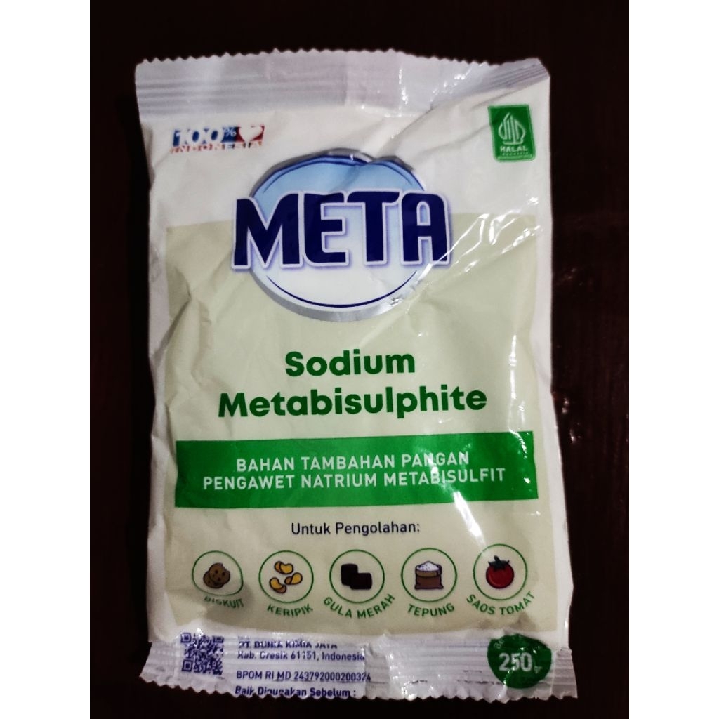 sodium Metabisulfit 250 gram HALAL