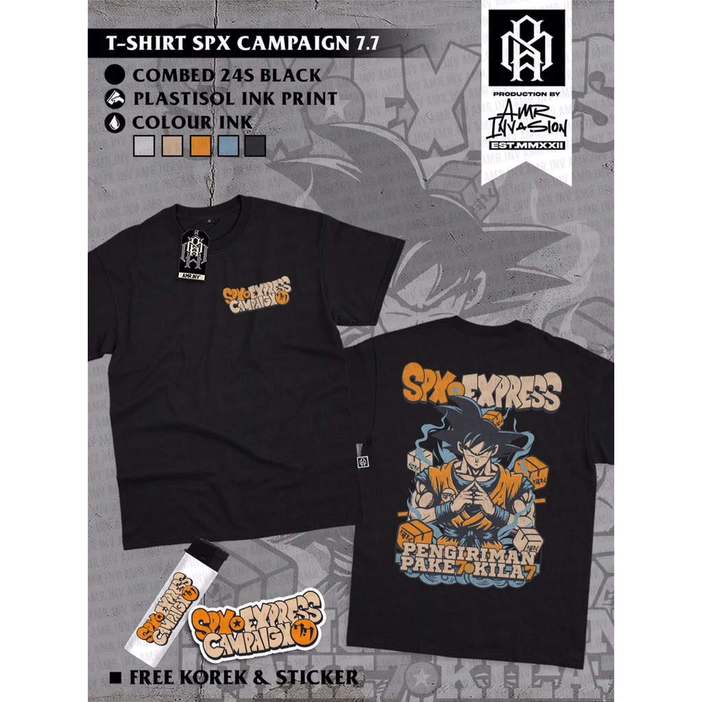 OPEN PO T-SHIRT *_CAMPAIGN 7.7 [PENGIRIMAN PAKE7 KILA7]_*
