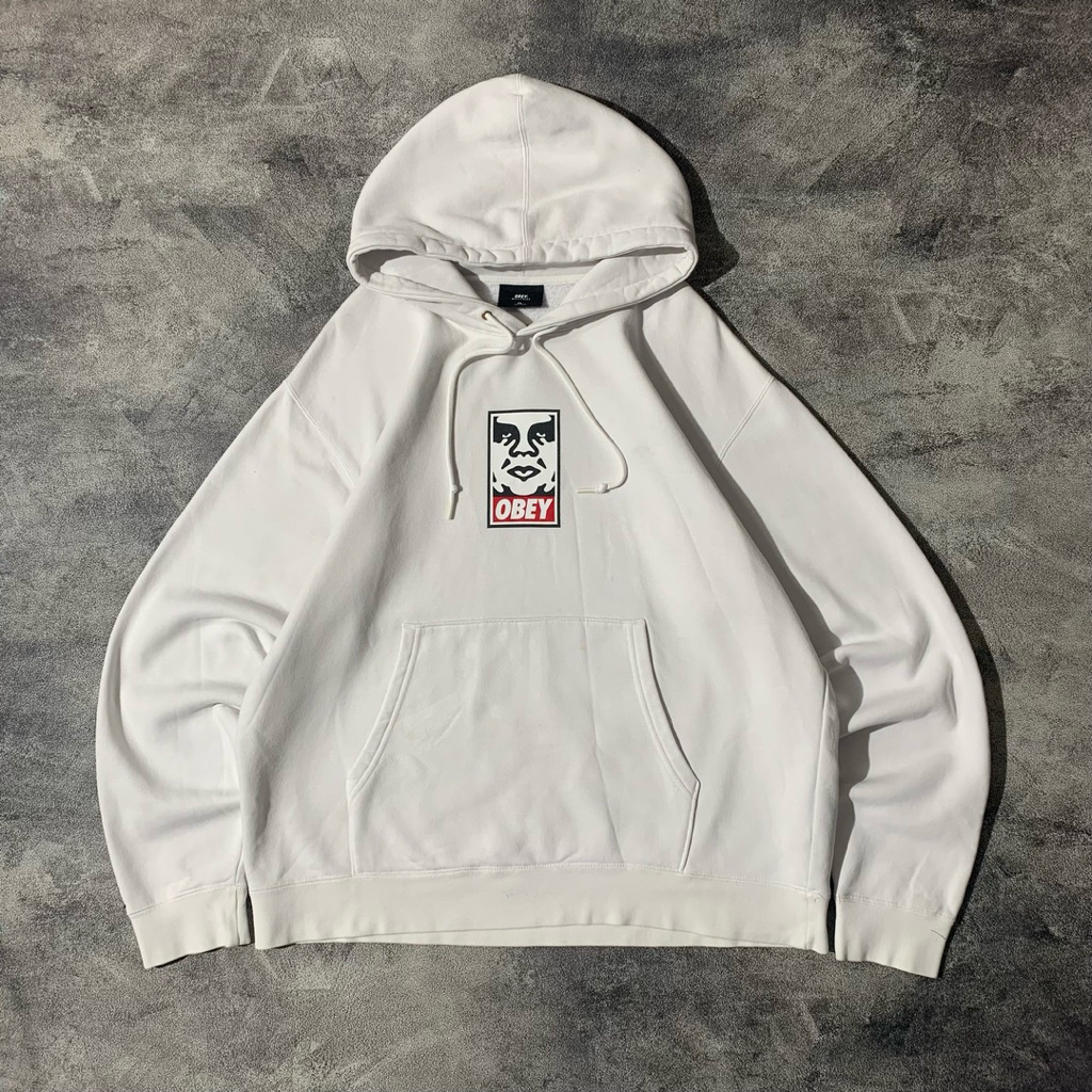 HOODIE OBEY FACE LOGO