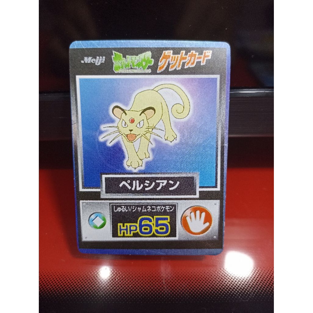 Kartu Pokemon Persian vintage Meiji 1997