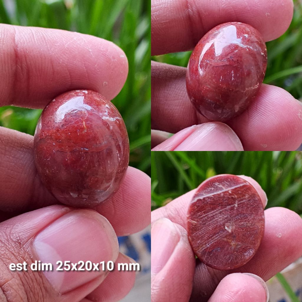 batu red jasper/ati ayam