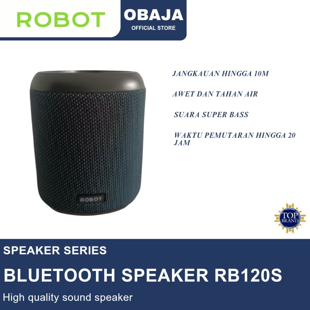 Robot Bluetooth Speaker RB120S / Speaker Bluetooth Portable Robot