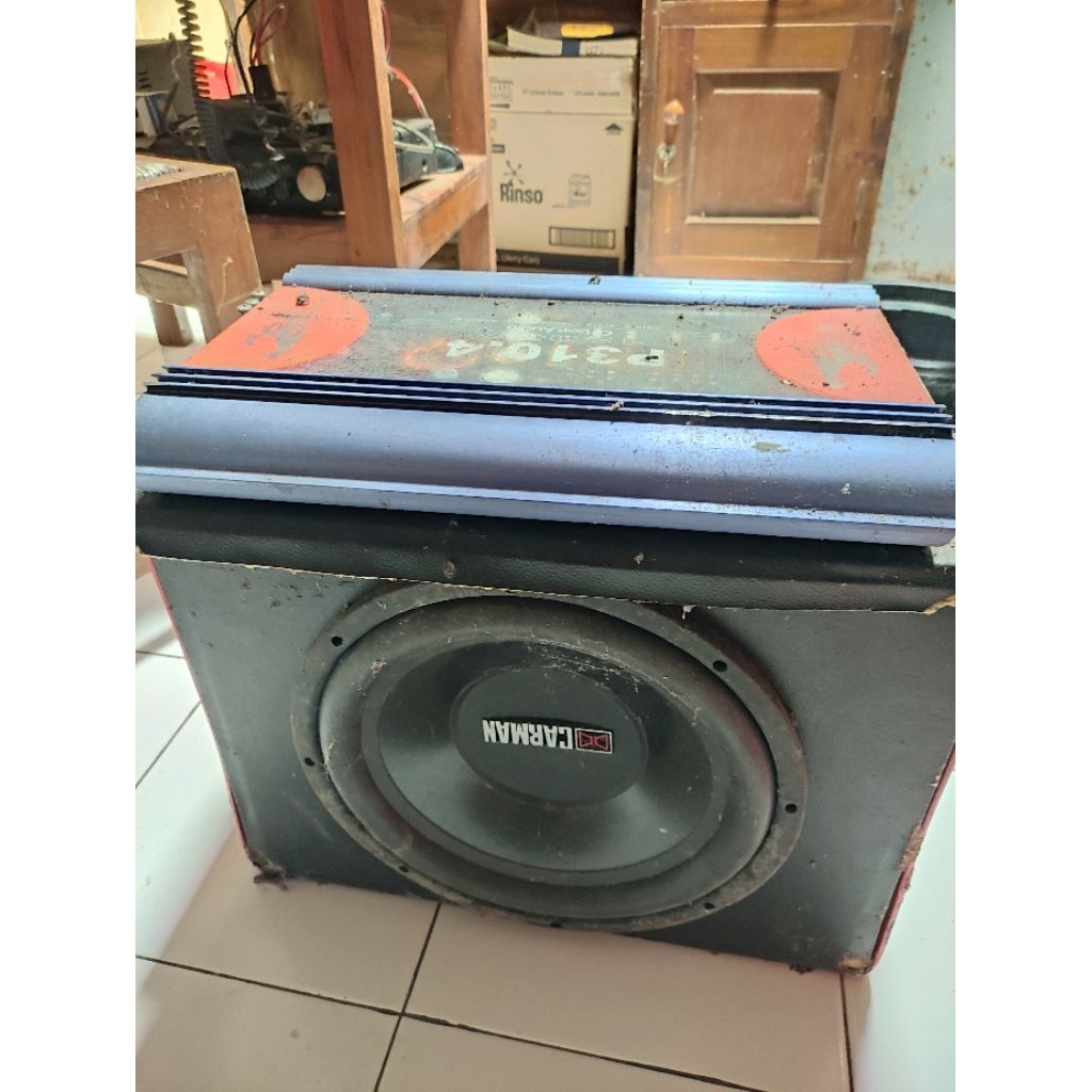 Power cyber audio dan subwoofer carman 12 inch