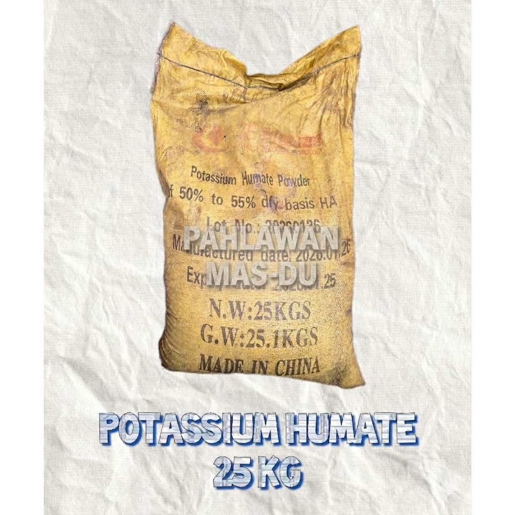 POTASSIUM HUMATE 25KG / PUPUK PREMIUM POTASSIUM