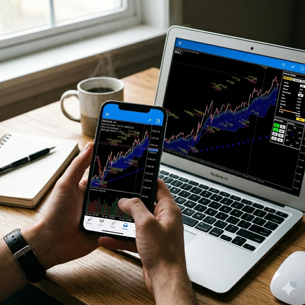Indikator Forex Laptop/PC Kini Bisa Dipantau Lewat HP Tanpa VPS